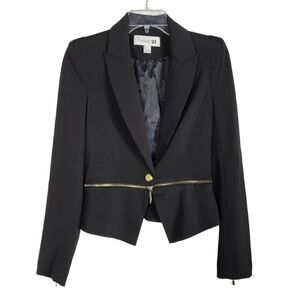 FOREVER 21 blazer with zipper detailing